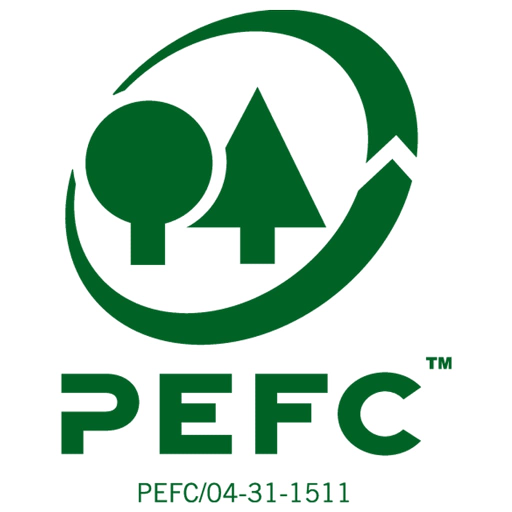 FMD Mesita de noche con 3 cajones color roble - Imagen 5