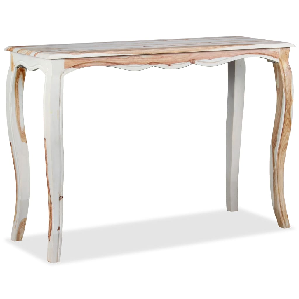 Mesa consola de madera maciza de sheesham 110x40x76 cm - Imagen 2