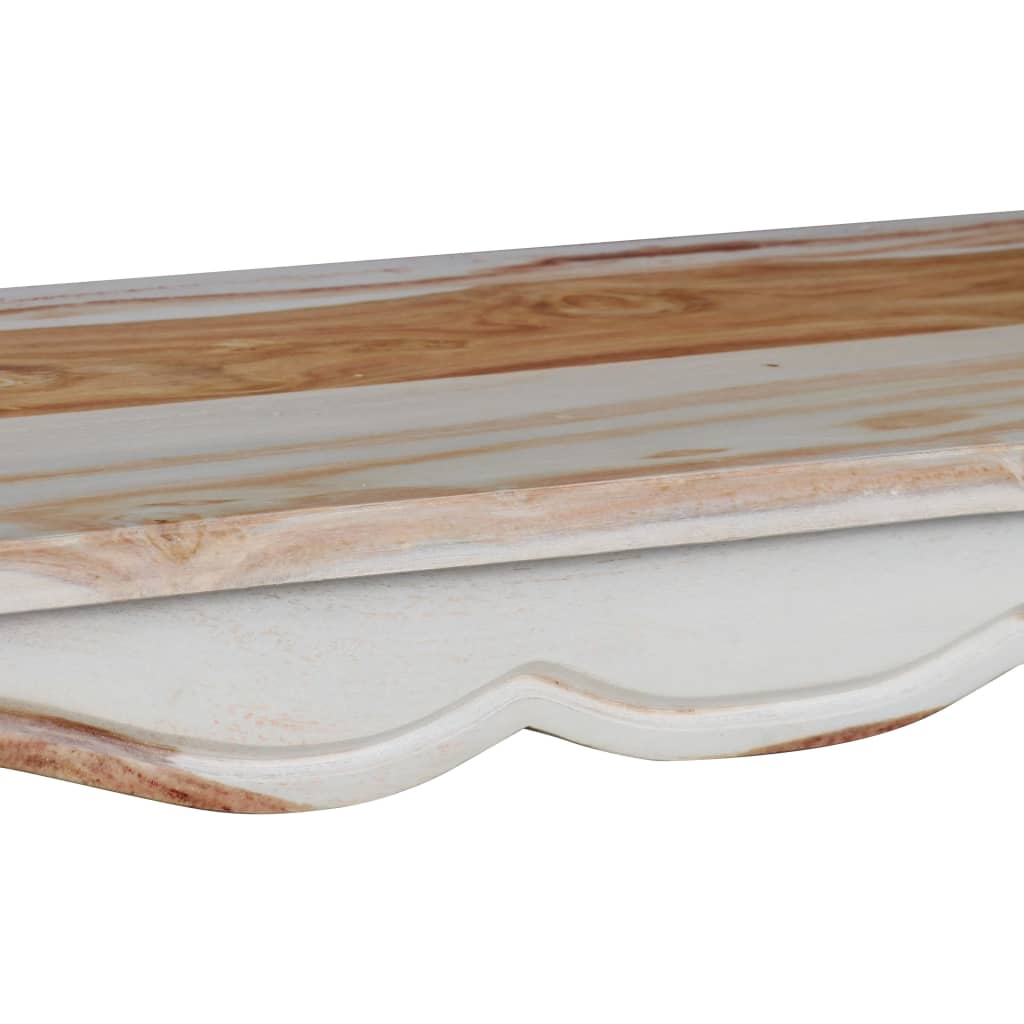 Mesa consola de madera maciza de sheesham 110x40x76 cm - Imagen 7
