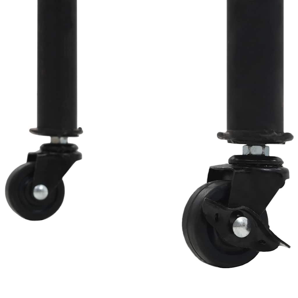 Mesa consola madera MDF y abeto 100x33,5x80 cm - Imagen 7