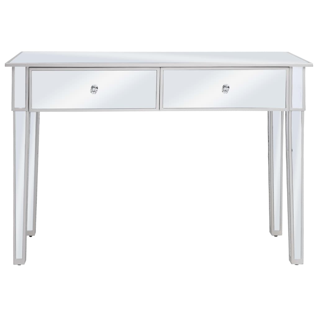 Mesa consola de espejo de MDF y vidrio 106,5x38x76,5 - Imagen 3