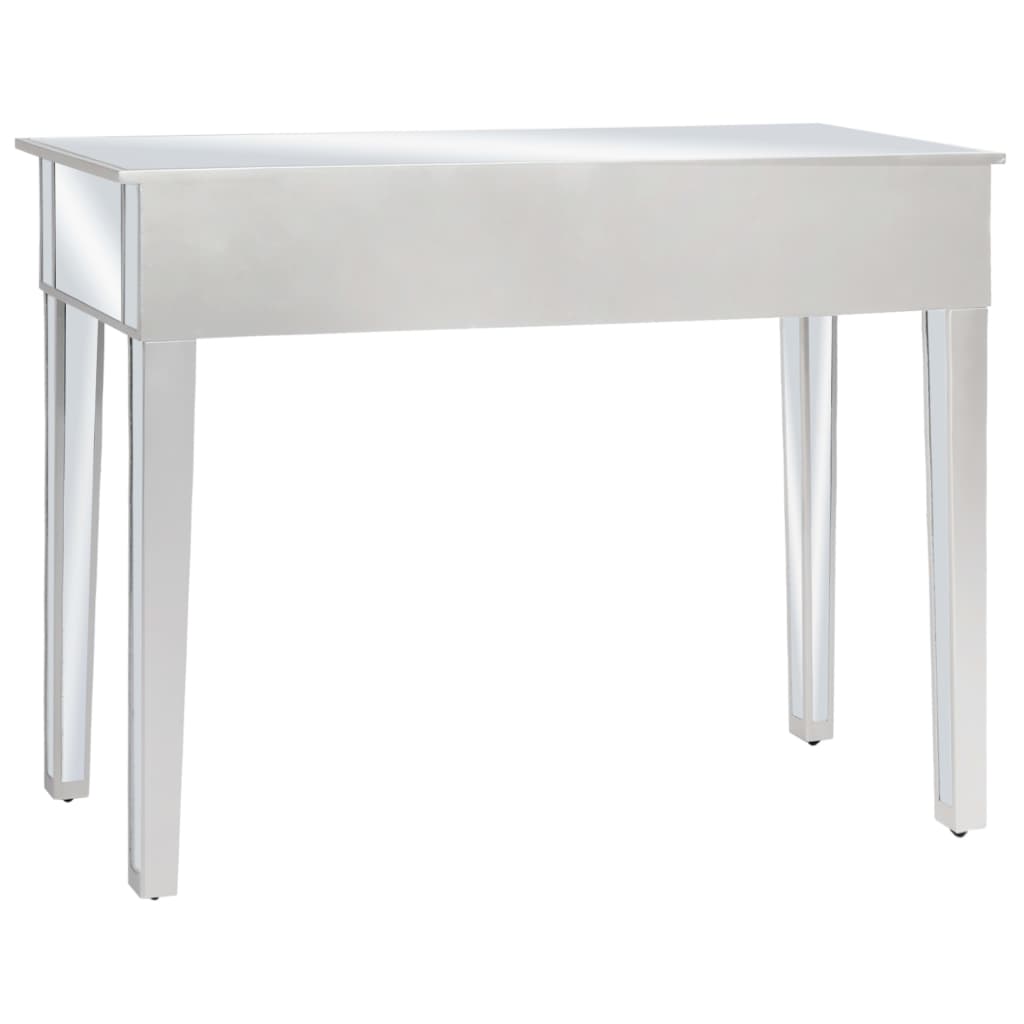 Mesa consola de espejo de MDF y vidrio 106,5x38x76,5 - Imagen 5