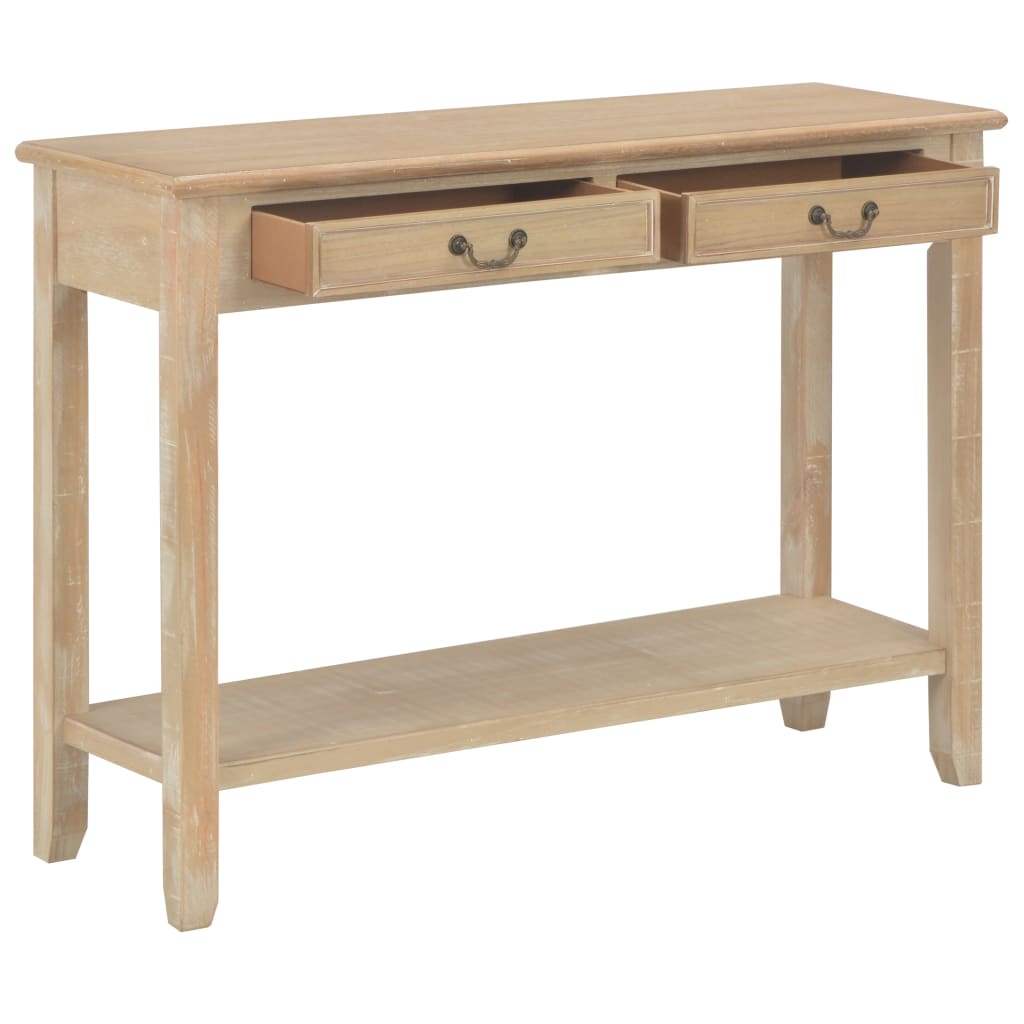Mesa consola de madera 110x35x80 cm - Imagen 2