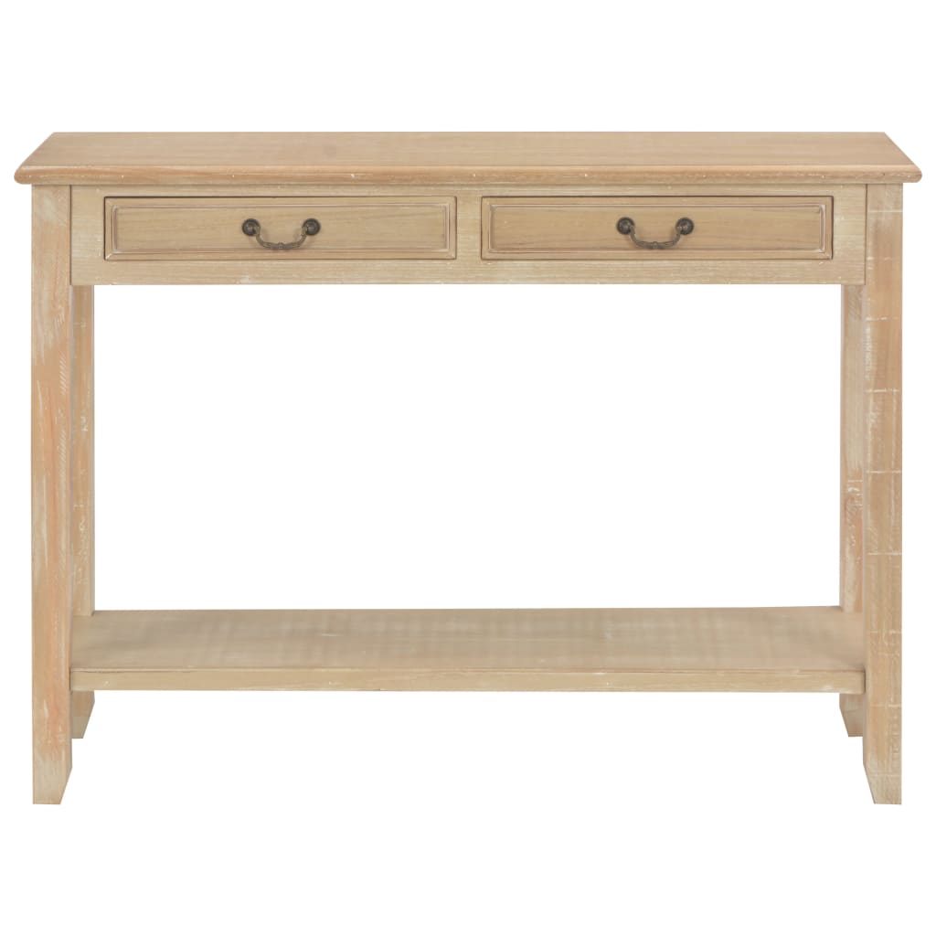 Mesa consola de madera 110x35x80 cm - Imagen 3