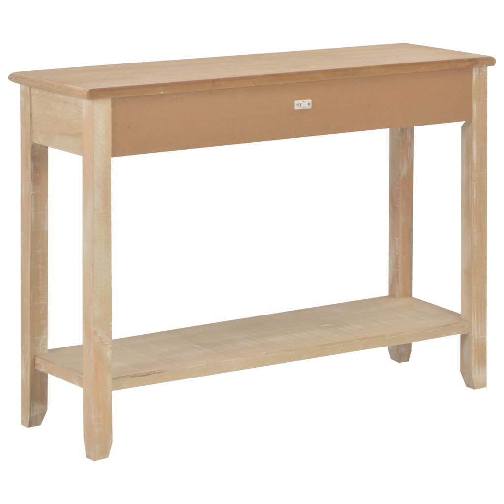 Mesa consola de madera 110x35x80 cm - Imagen 4