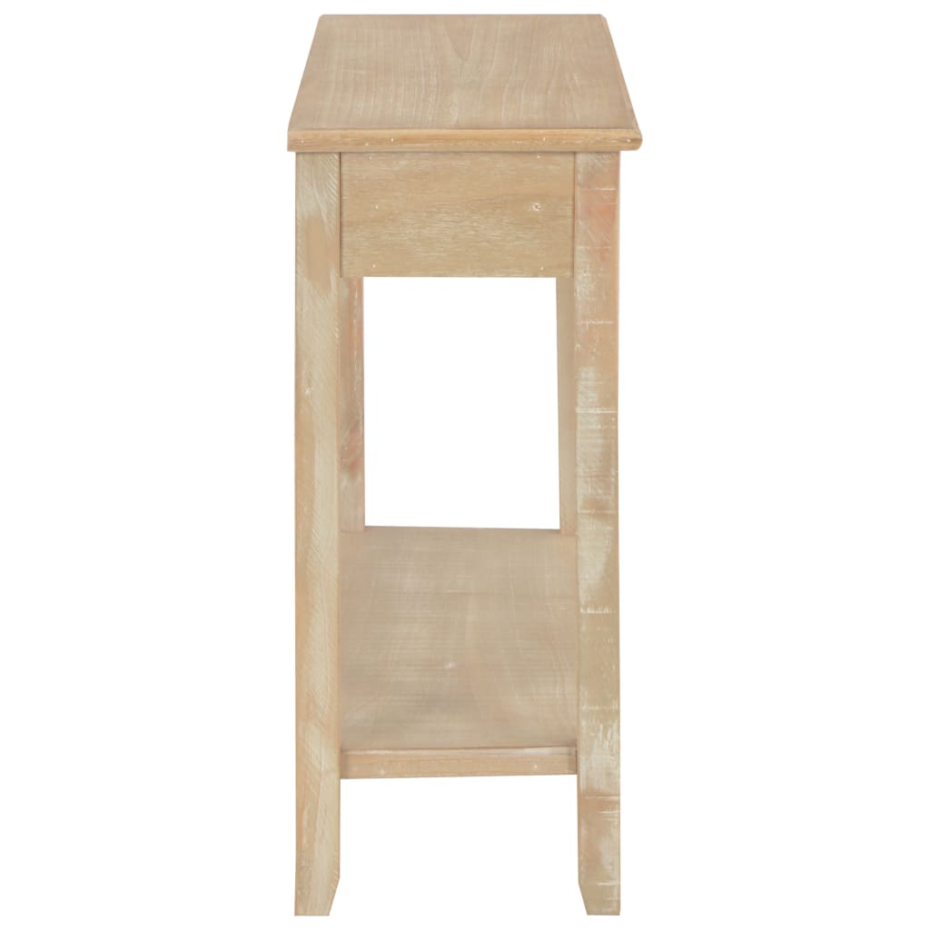Mesa consola de madera 110x35x80 cm - Imagen 5
