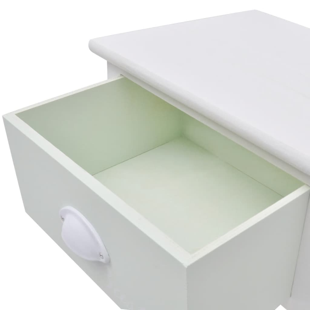 Mesita de noche de estilo francés de madera - Imagen 5