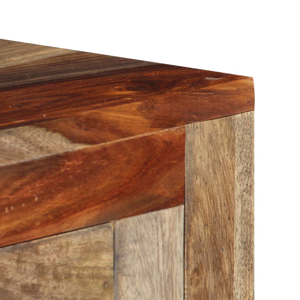Mesa consola con 3 cajones madera maciza sheesham 120x30x75cm - Imagen 6