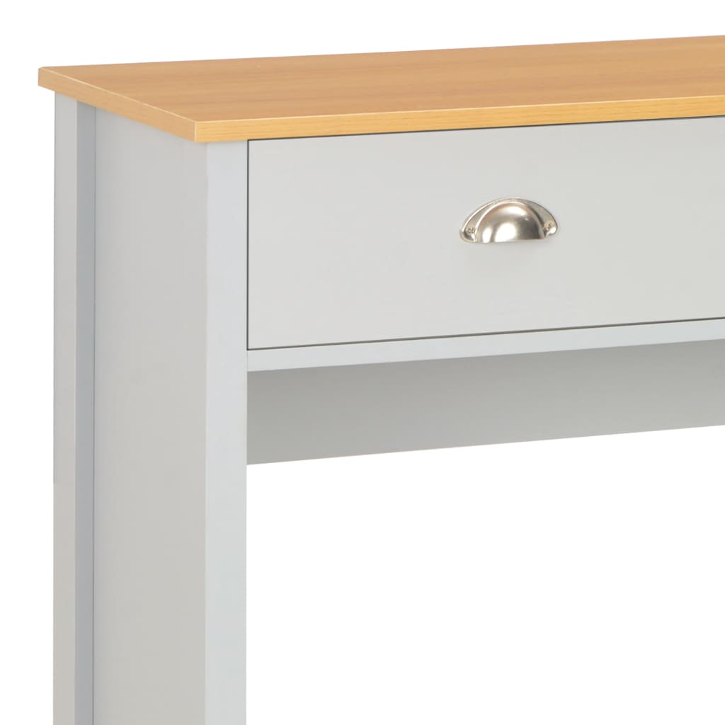 Mesa consola gris 97x35x76 cm - Imagen 6