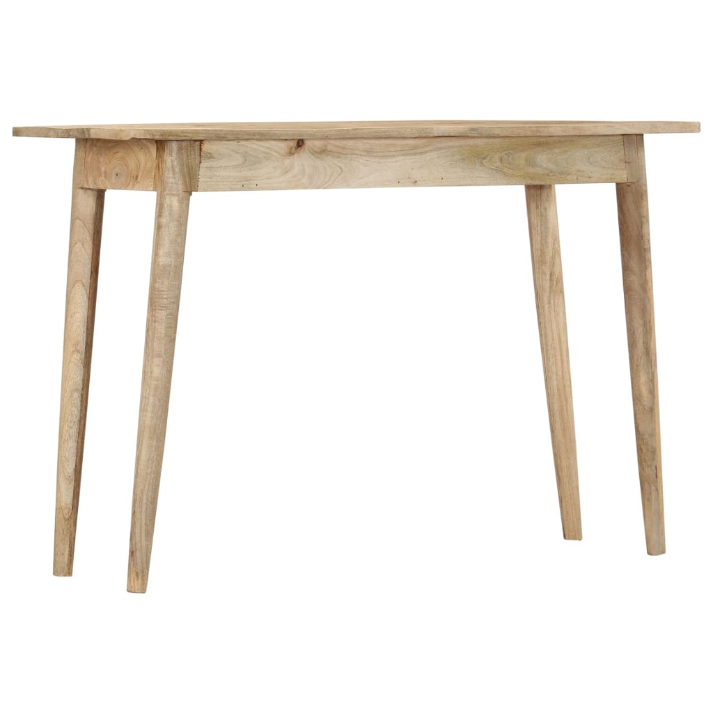 Mesa consola de madera maciza de mango rugosa 115x40x75 cm - Imagen 3