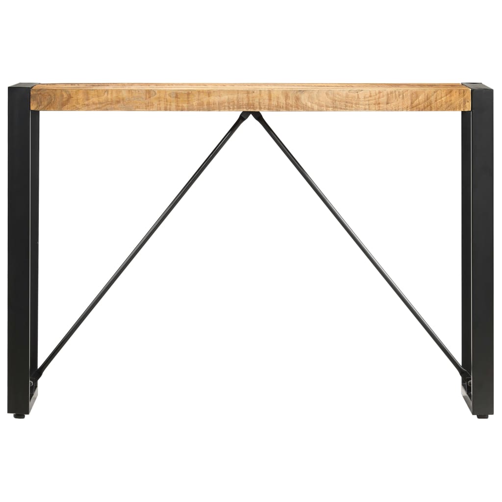 Mesa consola de madera maciza de mango 100x35x76 cm - Imagen 2