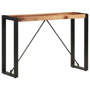 Mesa consola de madera maciza de Sheesham 110x35x76 cm
