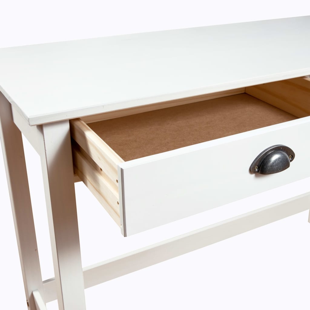 Mesa consola Hill con 2 cajones madera pino 110x45x74 cm - Imagen 5