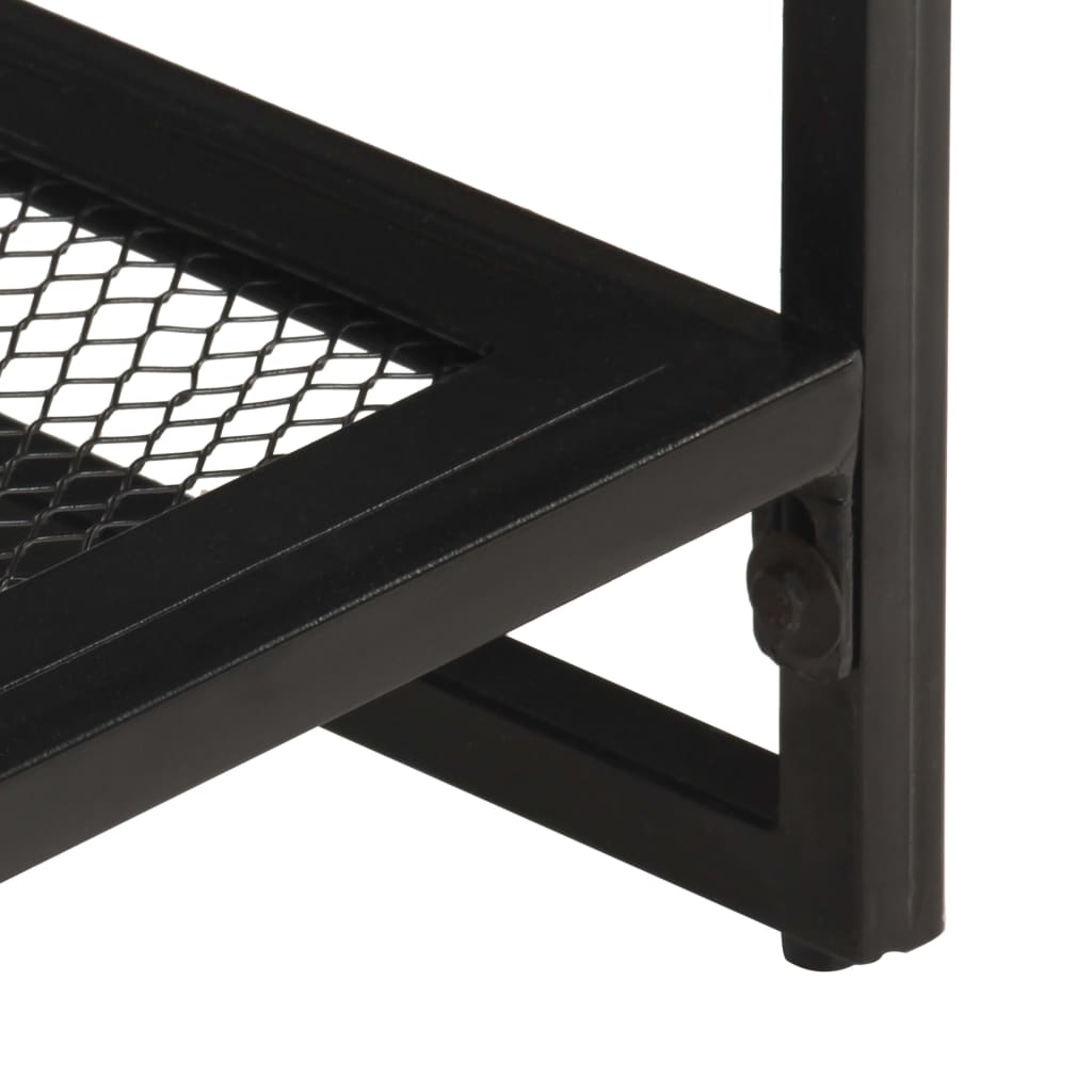 Mesa consola de madera maciza reciclada 110x35x75 cm - Imagen 5