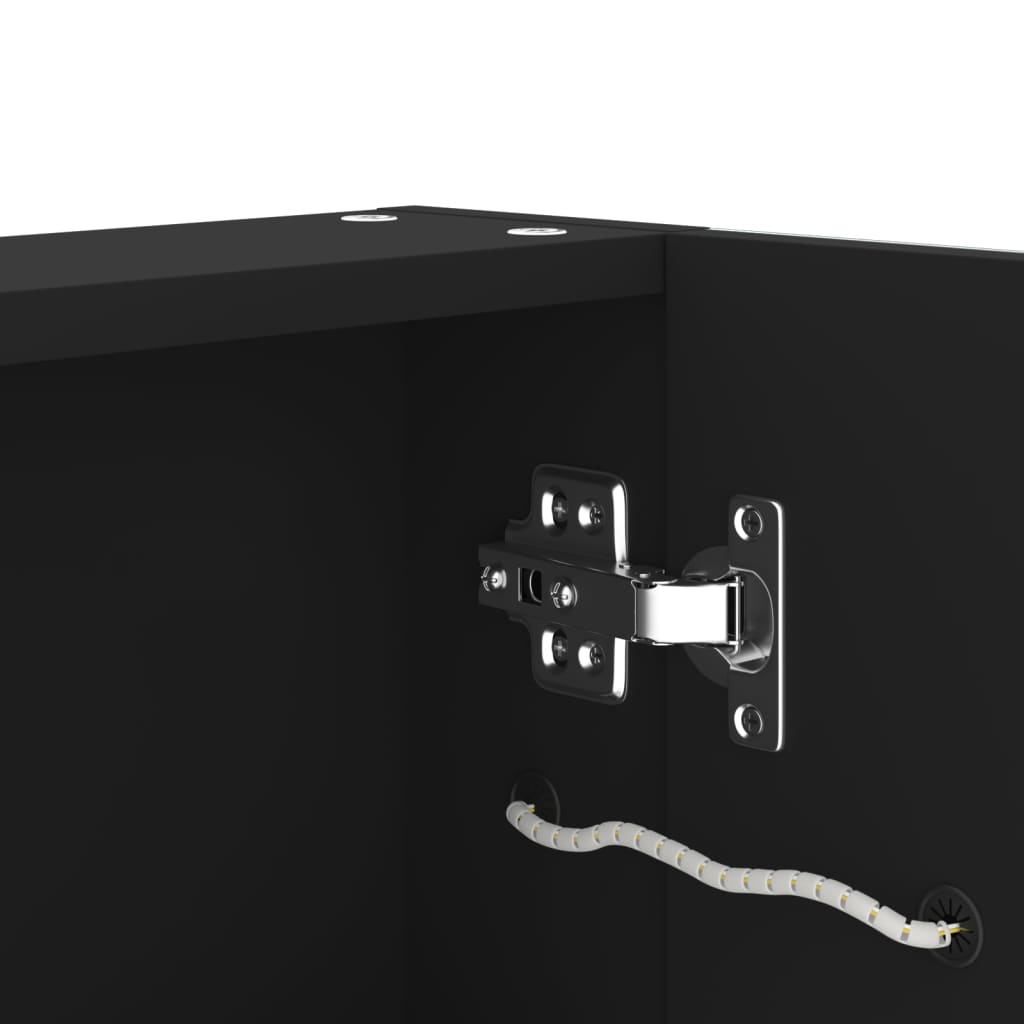 Mueble de baño con espejo LED 80x12,2x68 cm - Imagen 6
