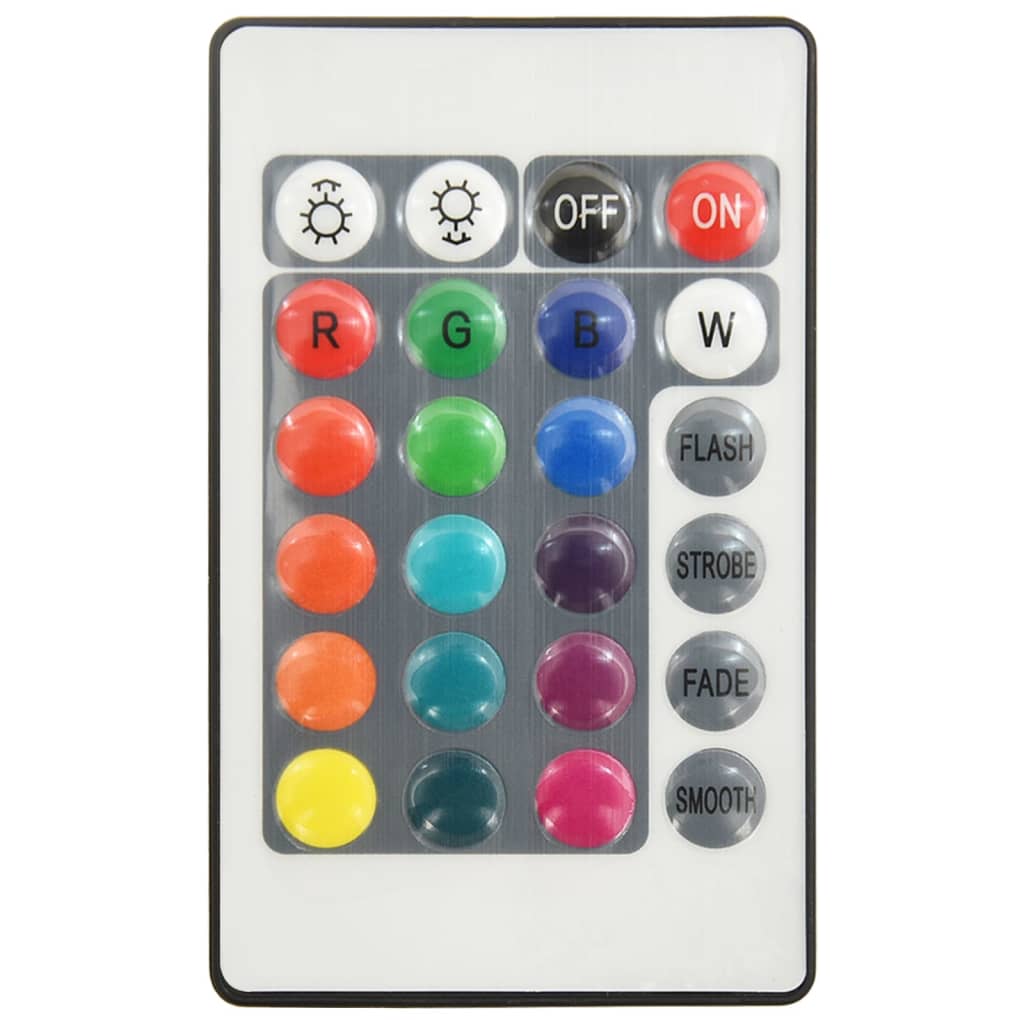 Mesita de noche LED madera ingeniería roble ahumado 45x35x67 cm - Imagen 9