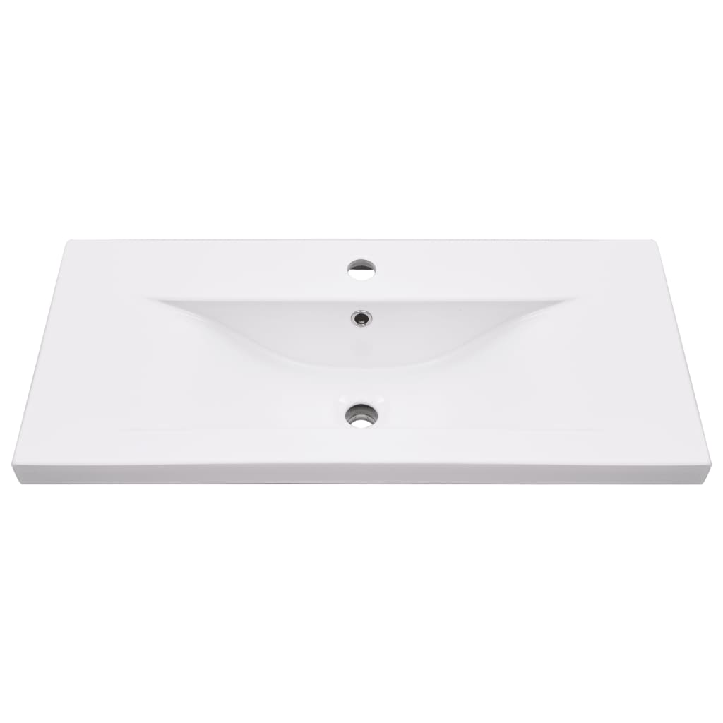 Estructura de baño con lavabo incorporado hierro negro - Imagen 6