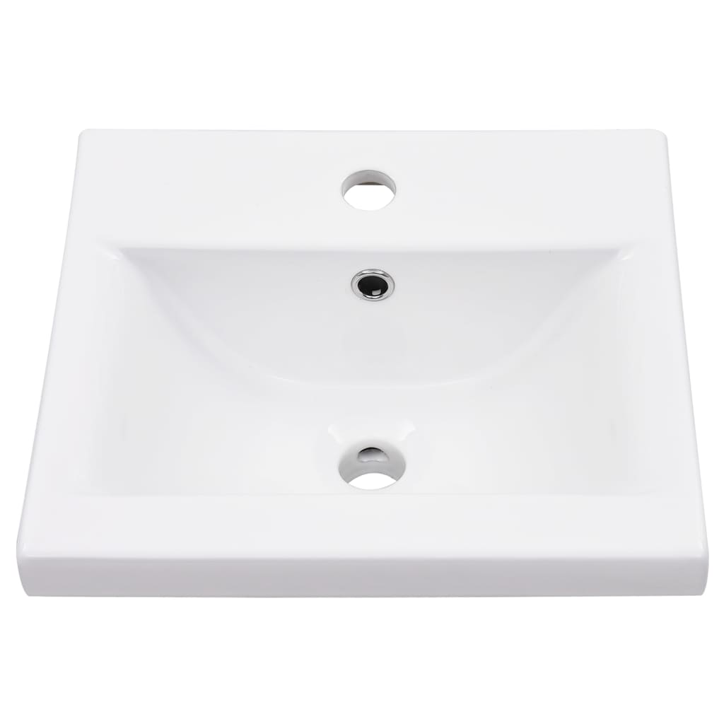 Estructura de baño con lavabo incorporado hierro blanco - Imagen 6