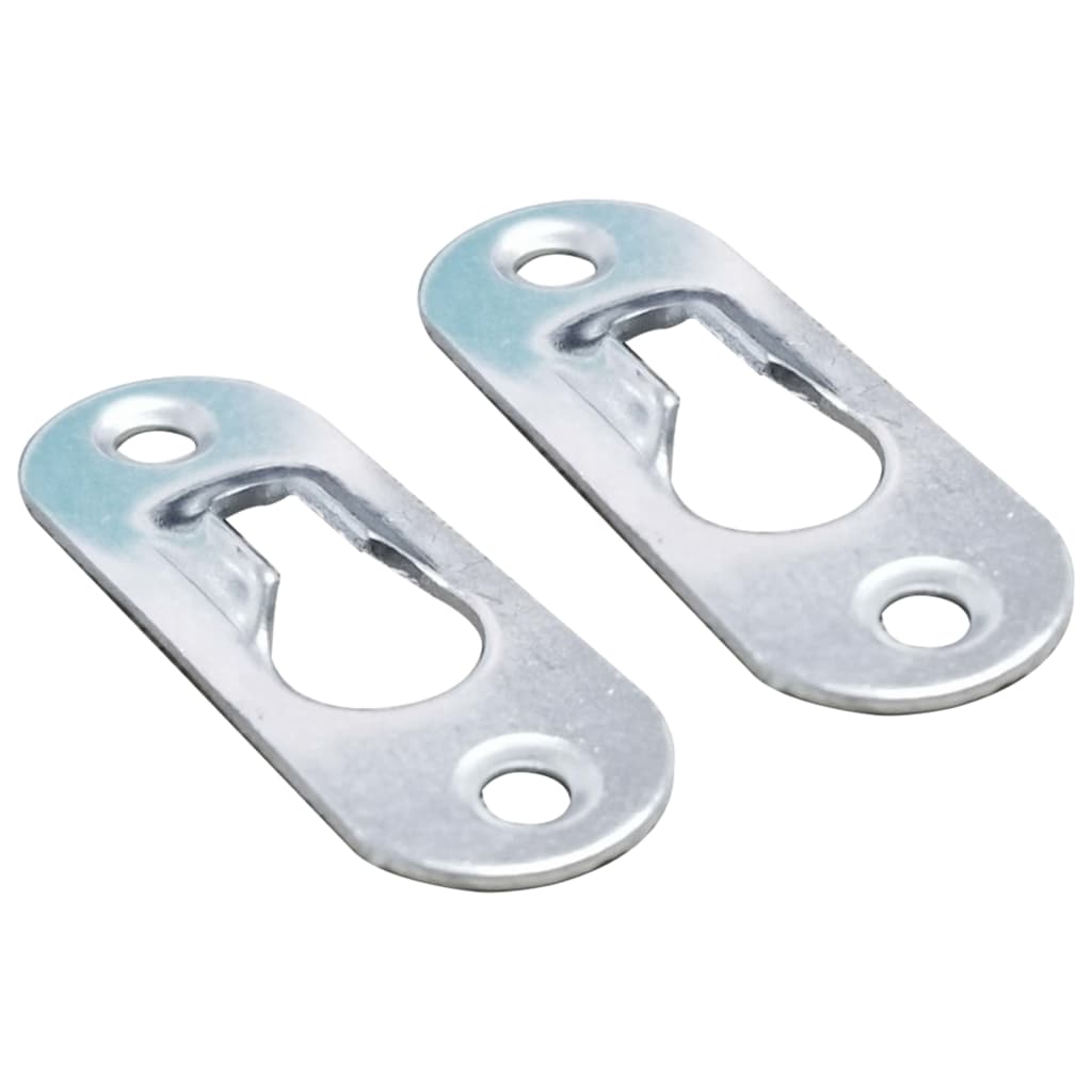 Mesita de noche flotante madera contrachapada gris 40x30x15cm - Imagen 9