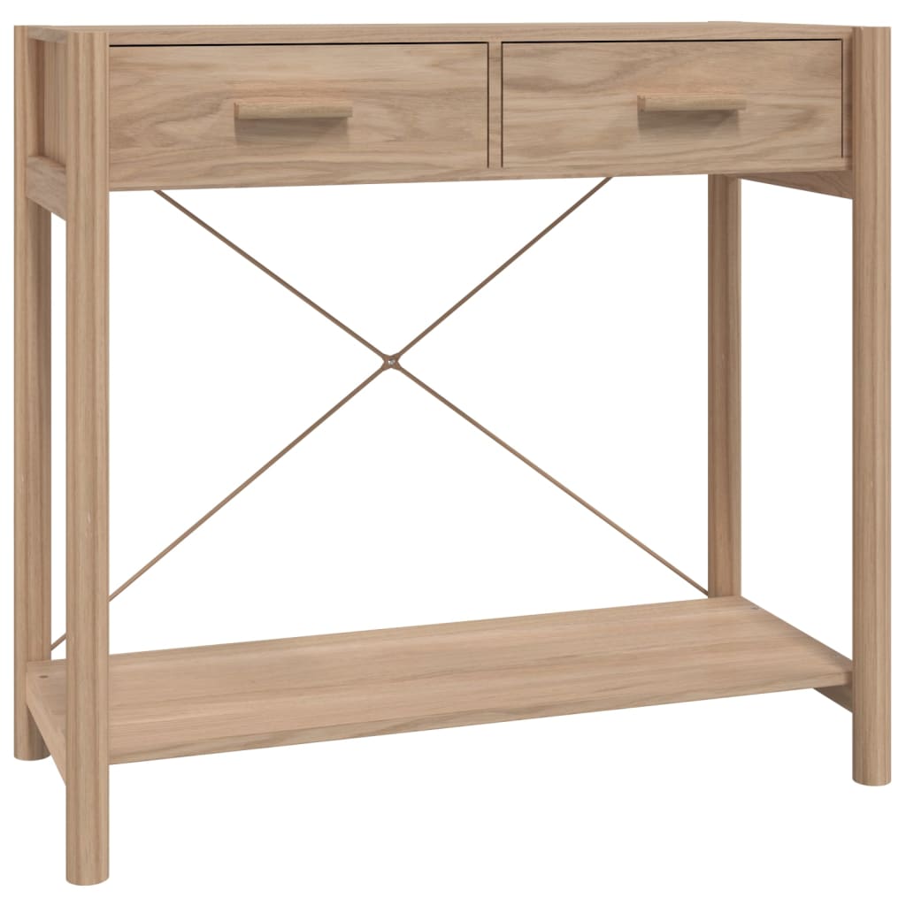 Mesa consola de madera contrachapada 82x38x75 cm - Imagen 2