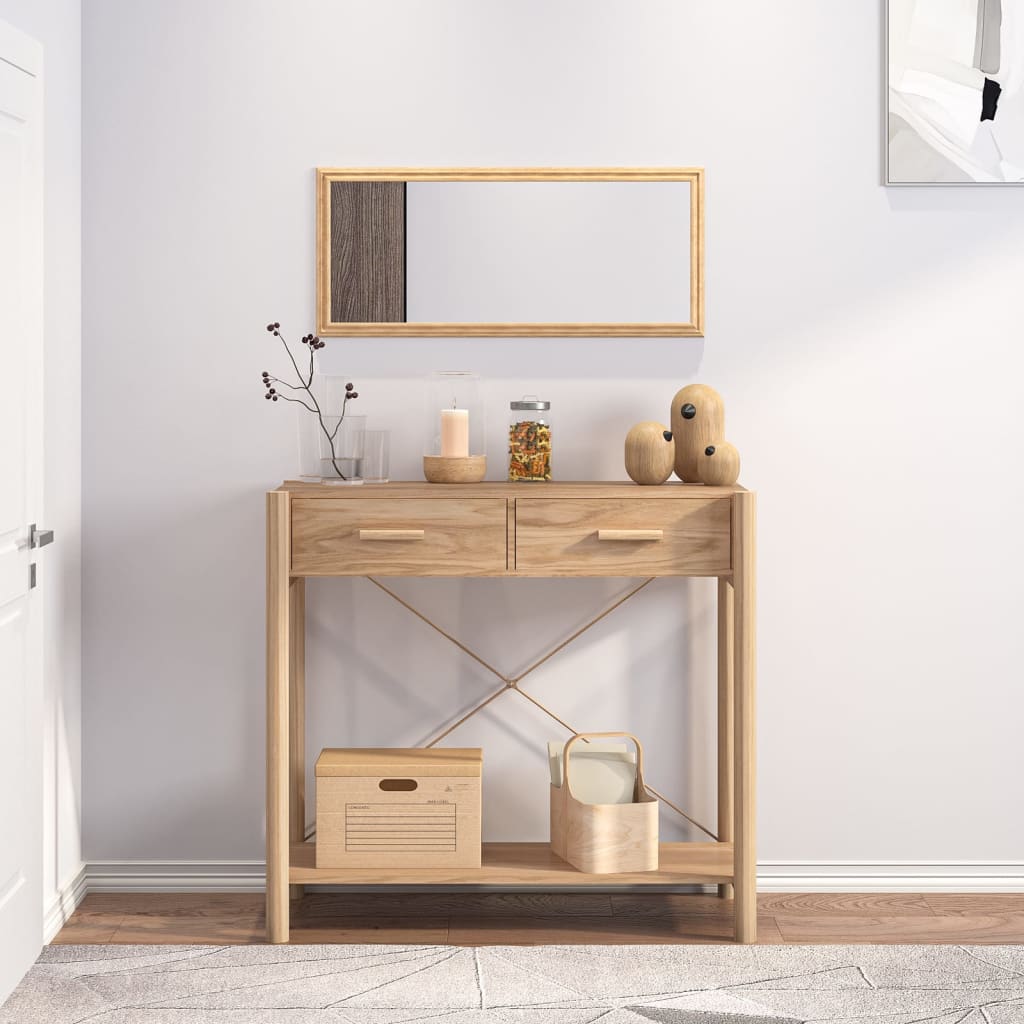 Mesa consola de madera contrachapada 82x38x75 cm - Imagen 4