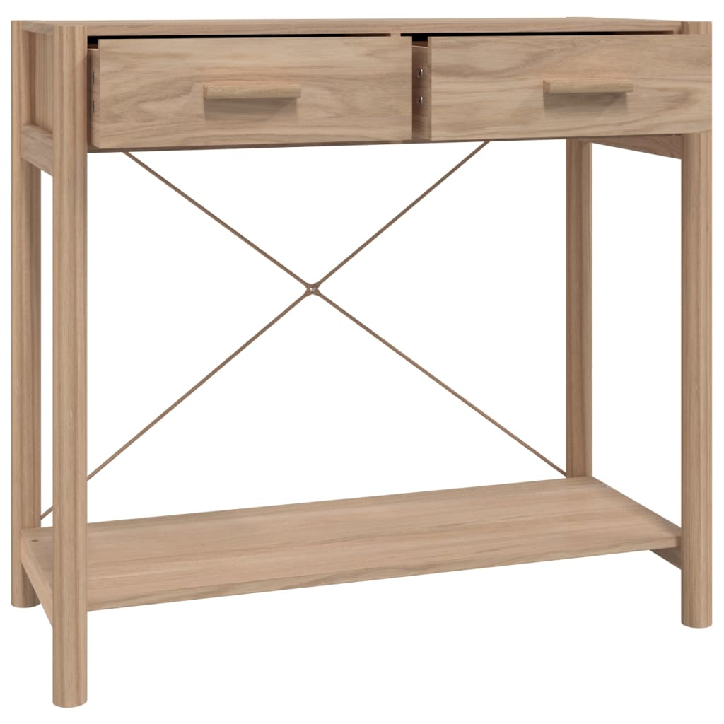 Mesa consola de madera contrachapada 82x38x75 cm - Imagen 8
