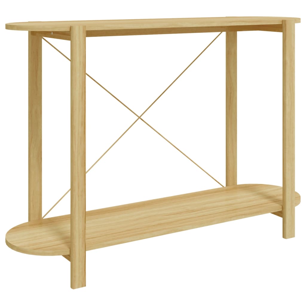 Mesa consola de madera contrachapada 110x38x75 cm - Imagen 2