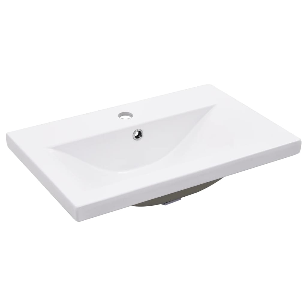 Mueble de baño con lavabo madera contrachapada roble ahumado - Imagen 9