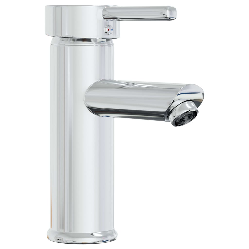 Mueble de baño con lavabo madera contrachapada gris Sonoma - Imagen 8