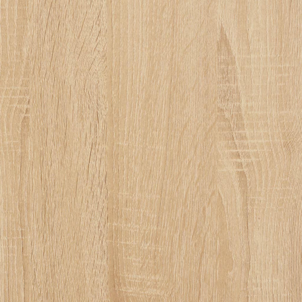 Mesa consola madera de ingeniería roble Sonoma 100x29x75 cm - Imagen 8