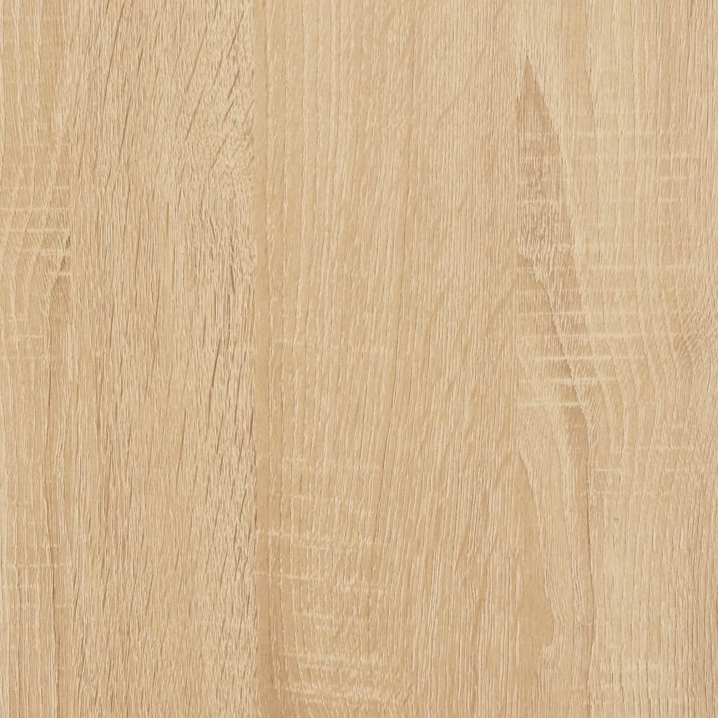 Mesa consola madera de ingeniería roble Sonoma 100x35,5x75 cm - Imagen 8