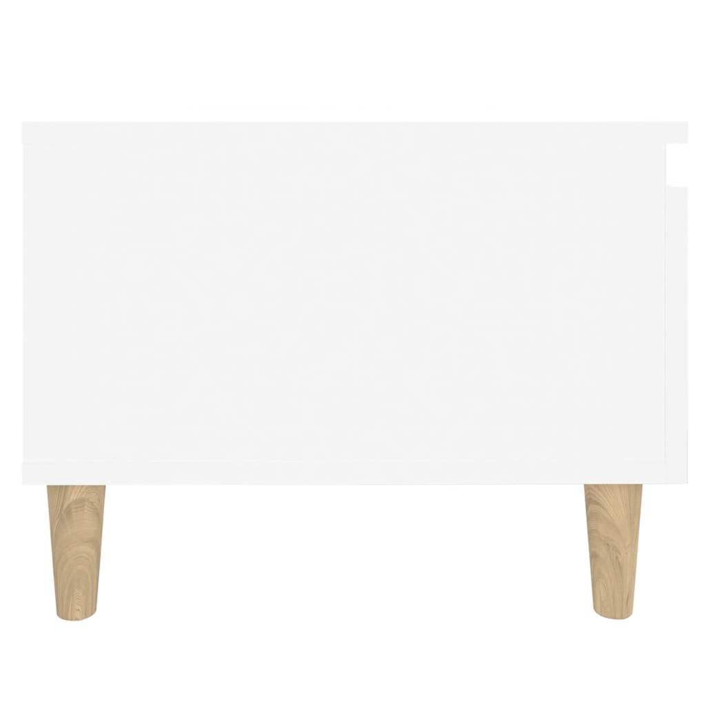 Mesas auxiliares 2 uds madera contrachapada blanco 50x46x35 cm - Imagen 10