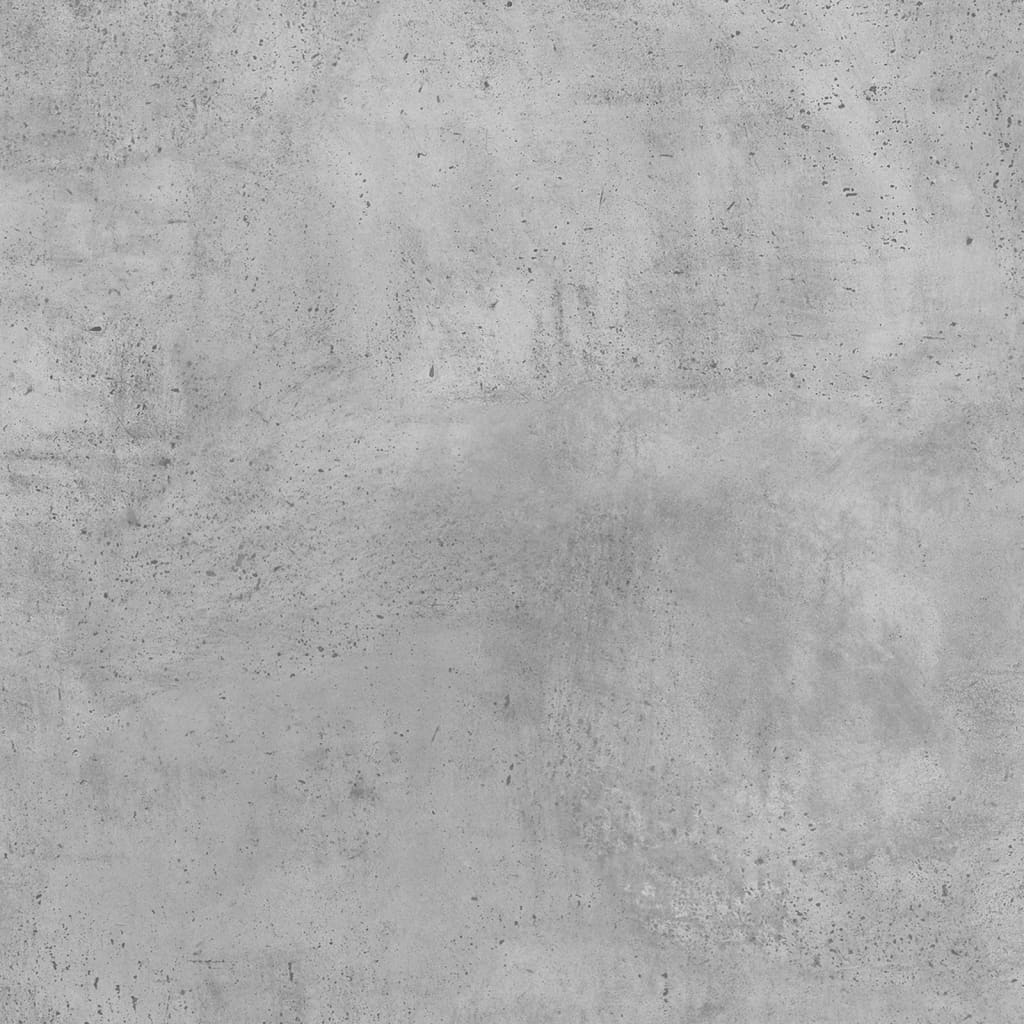 Mesita de noche madera ingeniería gris hormigón 40x35x47,5 cm - Imagen 11