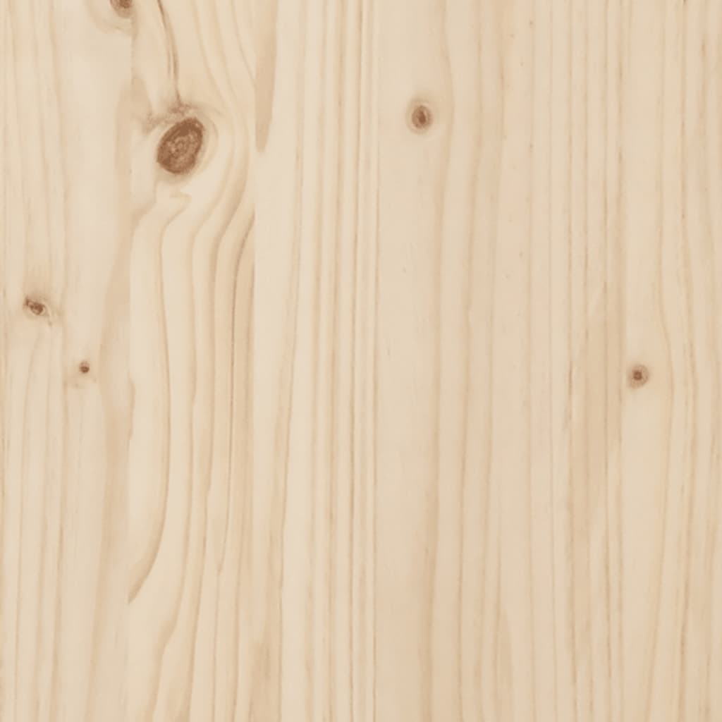 Mesita de noche madera maciza de pino 40x31x35,5 cm - Imagen 9