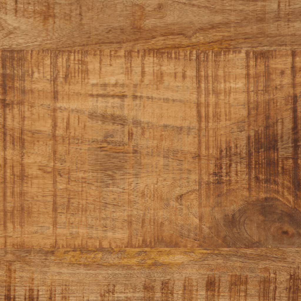 Mesita de noche madera maciza de acacia 50x34x62 cm - Imagen 10