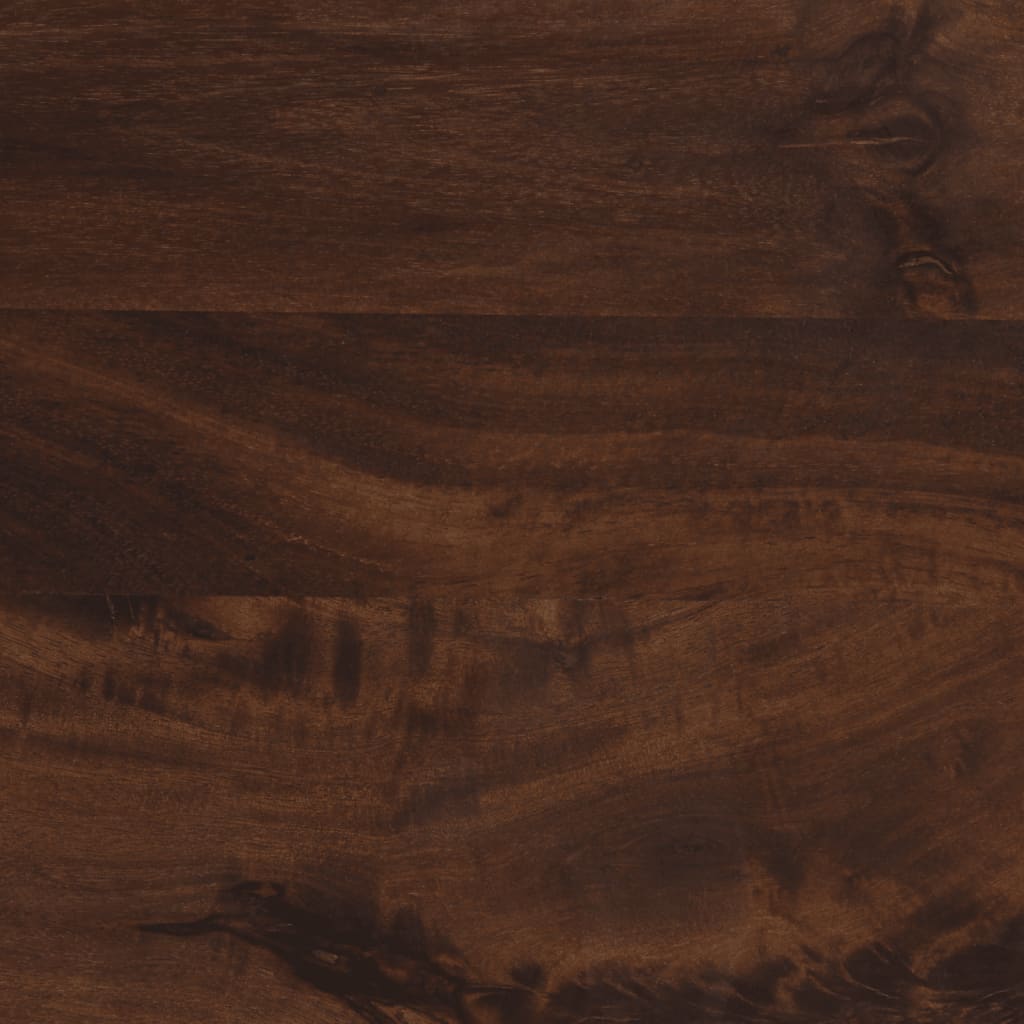 Mesita de noche madera maciza de mango 50x34x62 cm - Imagen 10