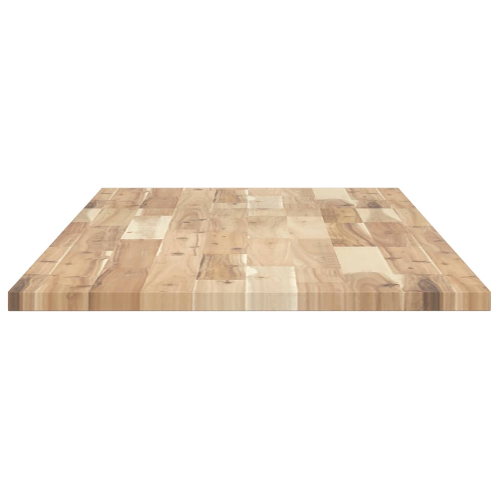 Encimera tocador de baño madera acacia sin tratar 140x50x2 cm - Imagen 5