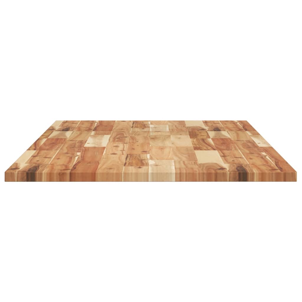Encimera tocador baño madera acacia acabado aceite 120x60x2 cm - Imagen 5