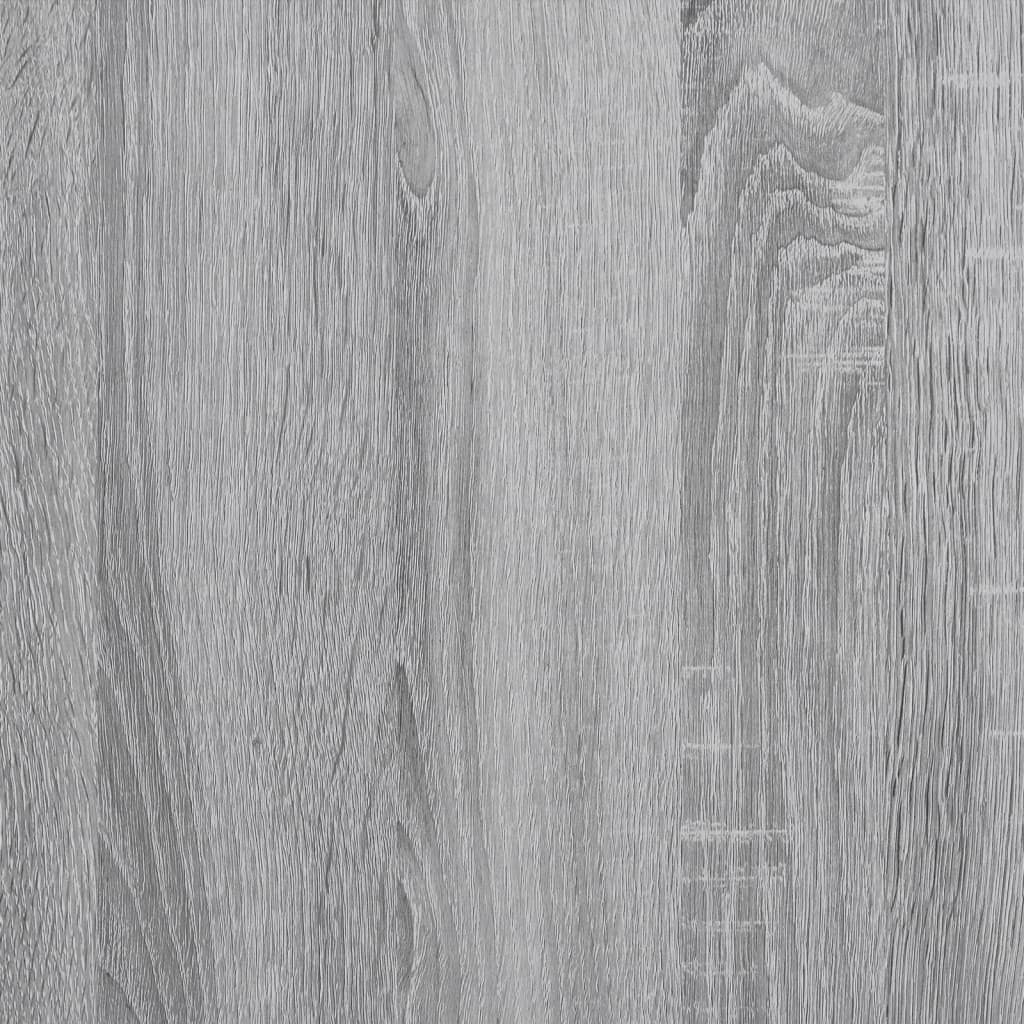 Mesita de noche madera de ingeniería gris Sonoma 45x50x65 cm - Imagen 10