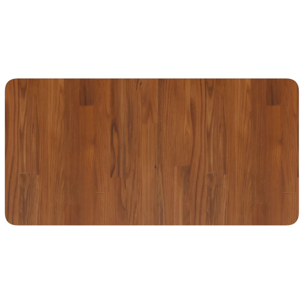 Estante de lavabo de pared de acero y madera maciza de roble - Imagen 8