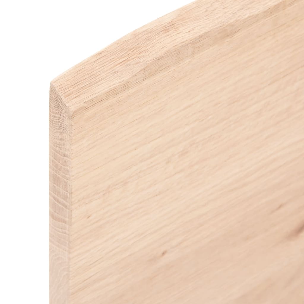 Estante de lavabo de pared de acero y madera maciza de roble - Imagen 9