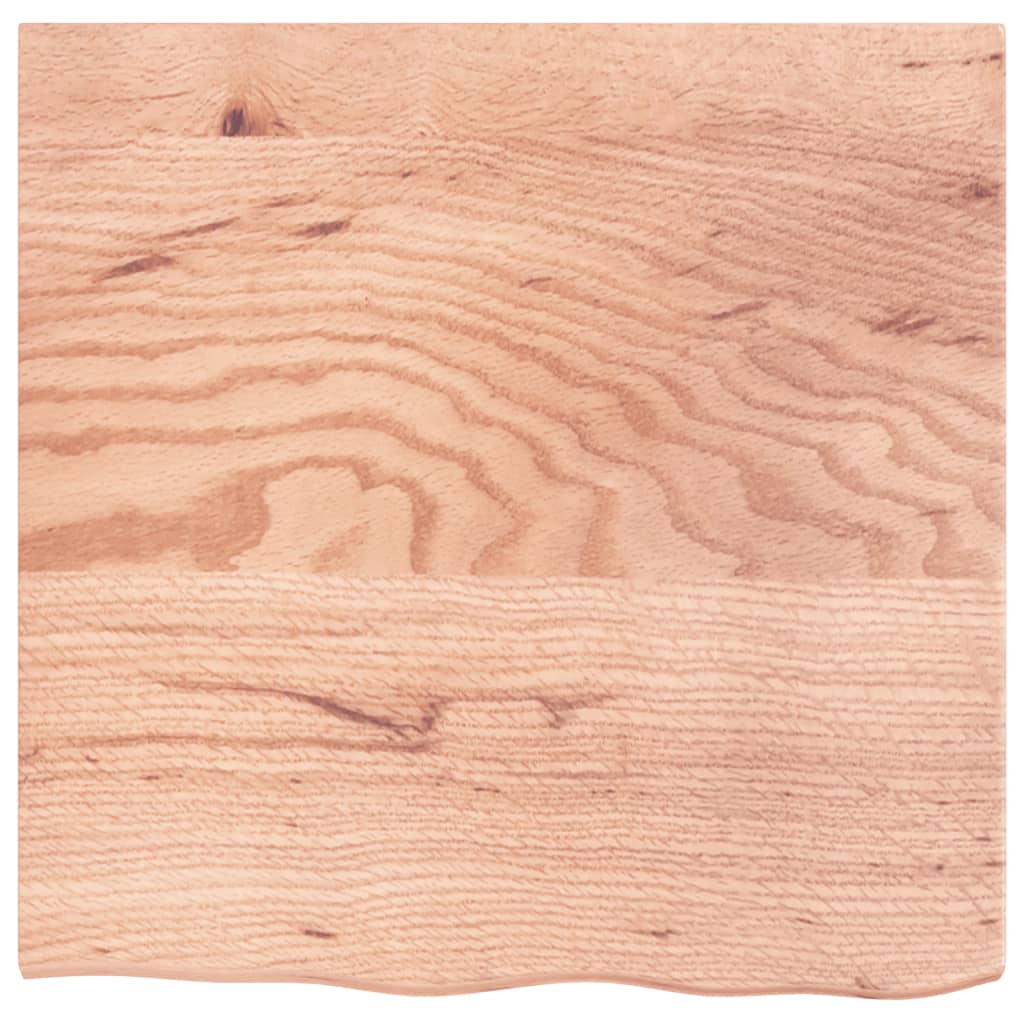 Estante de lavabo de pared de acero y madera maciza de roble - Imagen 8